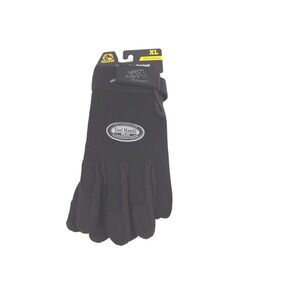 Black Stallion Tool Handz Plus 99PLUS-BLK Mens XL Black Synthetic Leather Gloves